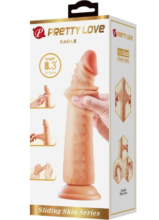 PRETTY LOVE - KABLE SUPER REALISTISCHER PENIS 21 CM FLEISCHMODELL 2