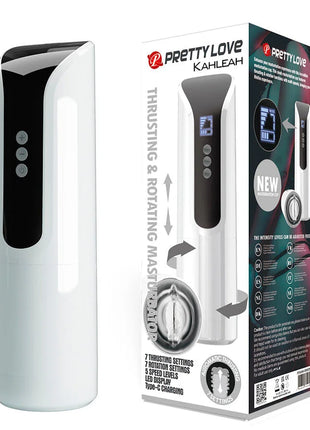 PRETTY LOVE - KAHLEAH MASTURBATOR MIT DRUCK- UND ROTATIONSFUNKTION