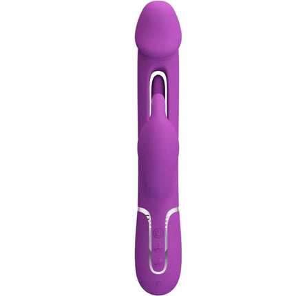 PRETTY LOVE - KAMPAS 3 IN 1 MULTIFUNKTIONS-RABBIT-VIBRATOR LILA