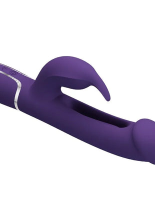 PRETTY LOVE - KAMPAS RABBIT 3 IN 1 MULTIFUNKTIONSVIBRATOR MIT ZUNGE VIOLETT - Rabbit-Vibratoren