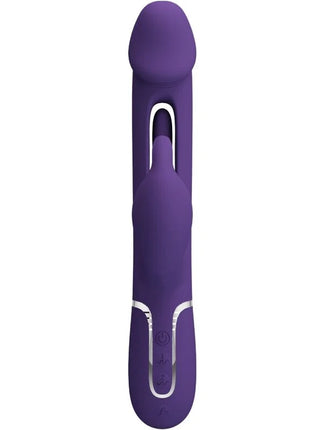 PRETTY LOVE - KAMPAS RABBIT 3 IN 1 MULTIFUNKTIONSVIBRATOR MIT ZUNGE VIOLETT - Rabbit-Vibratoren