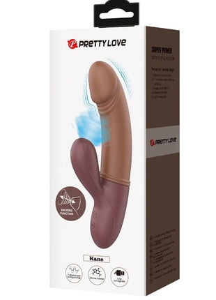 Brauner silikon g punkt vibrator mit saugfunktion kane von prettylove für erwachsene