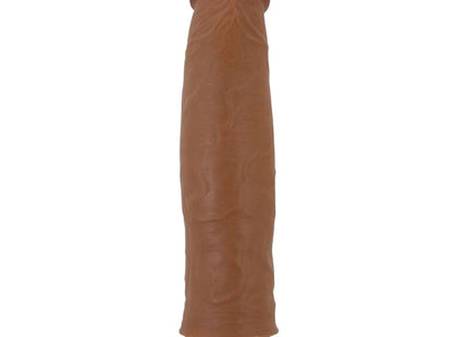 Brauner pretty love keon realistischer dildo aus silikon mit realistischer textur und abgerundetem boden
