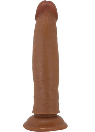 Brauner pretty love keon realistischer dildo aus silikon mit realistischer textur und abgerundetem boden