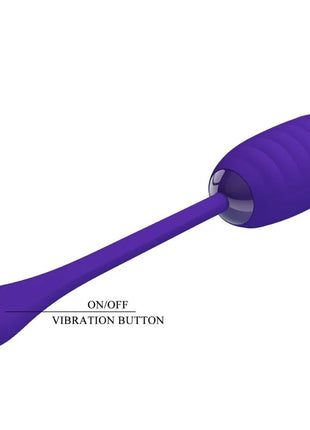 PRETTY LOVE - KIRK WIEDERAUFLADBARES VIBRATIONSEI LILA - Vibrierendes Ei