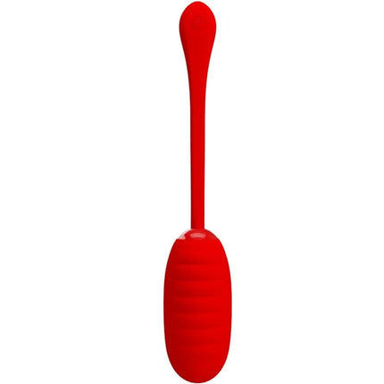PRETTY LOVE - KIRK WIEDERAUFLADBARES VIBRATIONSEI ROT - Vibrierendes Ei