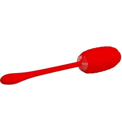 PRETTY LOVE - KIRK WIEDERAUFLADBARES VIBRATIONSEI ROT - Vibrierendes Ei