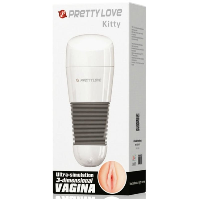 PRETTY LOVE - KITTY WHITE VAGINA MASTURBATOR 2 - Vaginas ohne Vibration