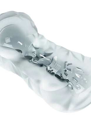 PRETTY LOVE - KLEINER MASTURBATOR MIT BLAUEN SPIRALEN - Ei-Masturbator