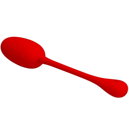 PRETTY LOVE - KNUCKER RED WIEDERAUFLADBARES VIBRATIONS-EI - Vibrierendes Ei