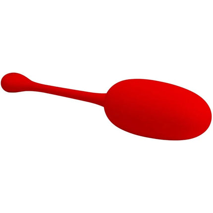PRETTY LOVE - KNUCKER RED WIEDERAUFLADBARES VIBRATIONS-EI - Vibrierendes Ei