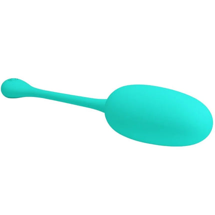 PRETTY LOVE - KNUCKER WATER GREEN WIEDERAUFLADBARES VIBRATIONS-EI - Vibrierendes Ei