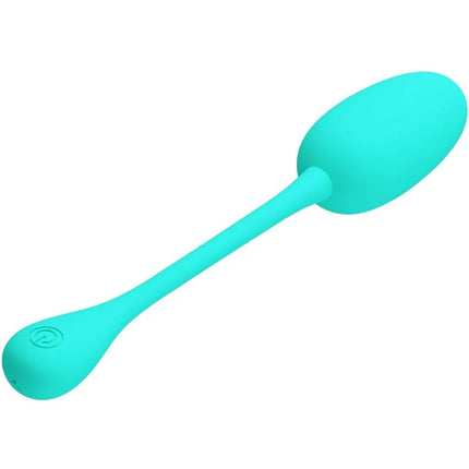 PRETTY LOVE - KNUCKER WATER GREEN WIEDERAUFLADBARES VIBRATIONS-EI - Vibrierendes Ei
