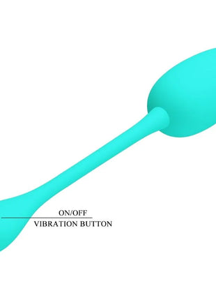 PRETTY LOVE - KNUCKER WATER GREEN WIEDERAUFLADBARES VIBRATIONS-EI - Vibrierendes Ei