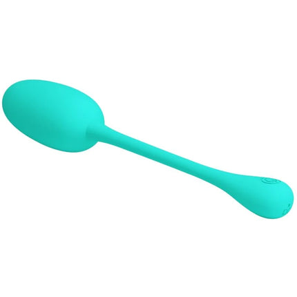 PRETTY LOVE - KNUCKER WATER GREEN WIEDERAUFLADBARES VIBRATIONS-EI - Vibrierendes Ei