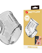 PRETTY LOVE - KURZE TRANSPARENTE PENISHÜLLE