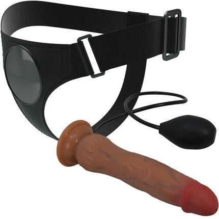 PRETTY LOVE - KYTON UNIVERSAL HARNESS SLIP MIT SQUIRTING DILDO - 19 CM