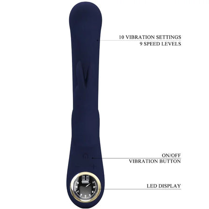 PRETTY LOVE - LAMAR RABBIT VIBRATOR & BLAUER G-SPOT - G-Punkt Vibratoren