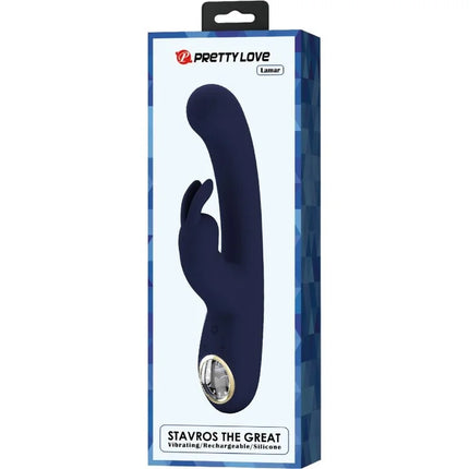 PRETTY LOVE - LAMAR RABBIT VIBRATOR & BLAUER G-SPOT - G-Punkt Vibratoren