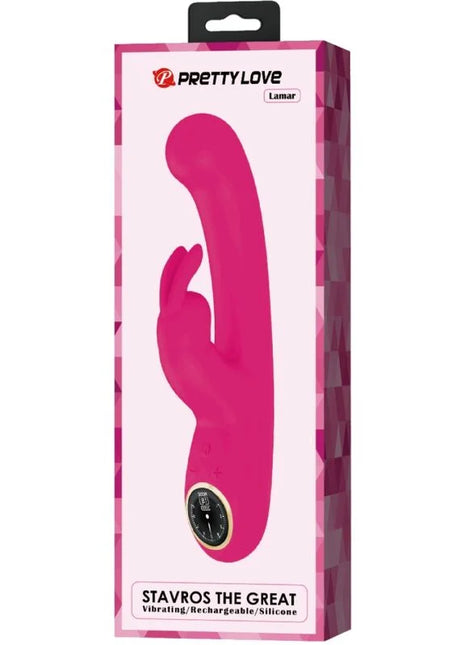 PRETTY LOVE - LAMAR RABBIT VIBRATOR & ROSA G-SPOT - G-Punkt Vibratoren
