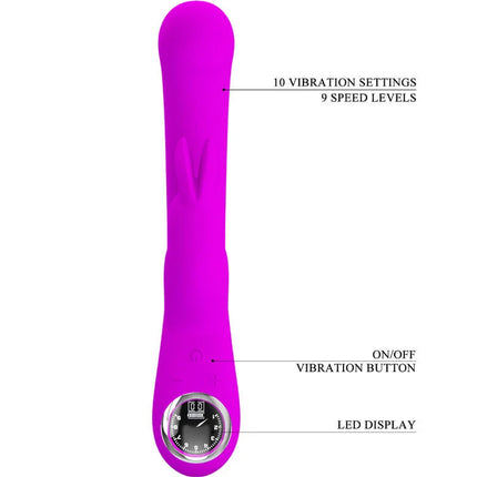 PRETTY LOVE - LAMAR RABBIT VIBRATOR & VIOLETTER G-SPOT - G-Punkt Vibratoren