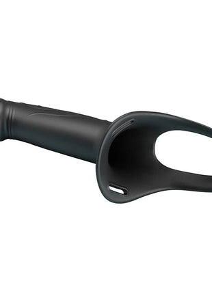 PRETTY LOVE - LANDON BLACK VIBRATING STRAP-ON