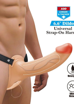PRETTY LOVE - LANDON VIBRATIONS-STRAP-ON FÜR HELLHAUT