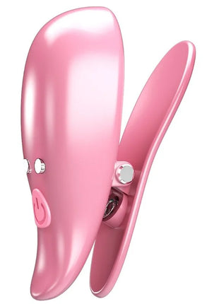 PRETTY LOVE - LEAF VIBRIERENDE NIPPELKLEMMEN ROSA - Nippelklemmen