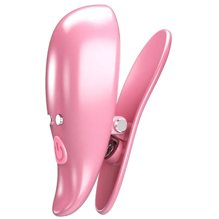 PRETTY LOVE - LEAF VIBRIERENDE NIPPELKLEMMEN ROSA - Nippelklemmen