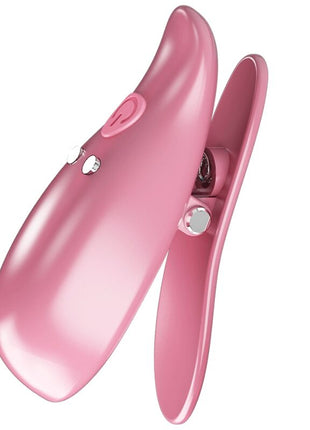 PRETTY LOVE - LEAF VIBRIERENDE NIPPELKLEMMEN ROSA - Nippelklemmen