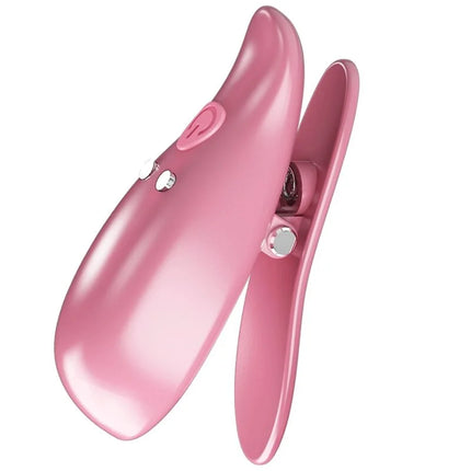 PRETTY LOVE - LEAF VIBRIERENDE NIPPELKLEMMEN ROSA - Nippelklemmen