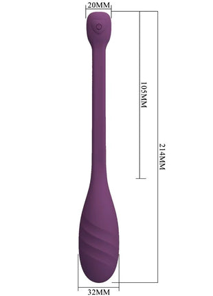 PRETTY LOVE - LEVIATHAN APP-GESTEUERTER VIBRATOR - LILA - HI-TECH Vibrator
