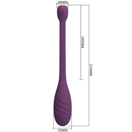 PRETTY LOVE - LEVIATHAN APP-GESTEUERTER VIBRATOR - LILA - HI-TECH Vibrator