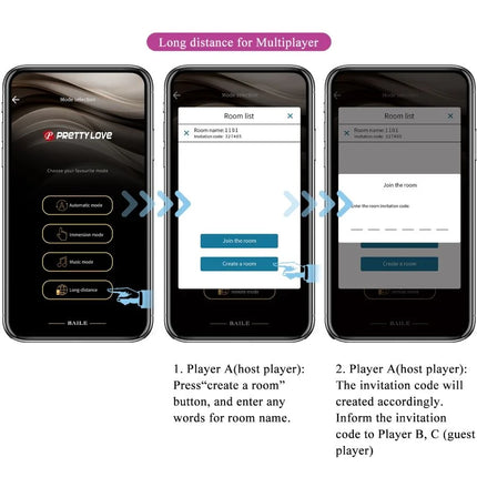PRETTY LOVE - LEVIATHAN APP-GESTEUERTER VIBRATOR - LILA - HI-TECH Vibrator