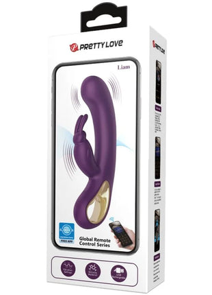 PRETTY LOVE - LIAM KANINCHEN VIBRATOR UND G-PUNKT-STIMULATOR LILA