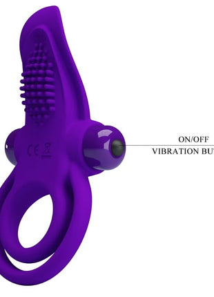 PRETTY LOVE - LILA VIBRIERENDER PENISRING - Penisring mit Vibration