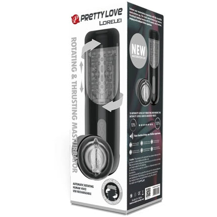 PRETTY LOVE - LORELEI MULTIFUNKTIONSWIEDERAUFLADBARER MASTURBATOR - Automatischer Masturbator