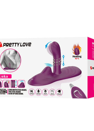 PRETTY LOVE - LUKA SITZVIBRATOR MIT WÄRMEEFFEKT UND FERNBEDIENUNG