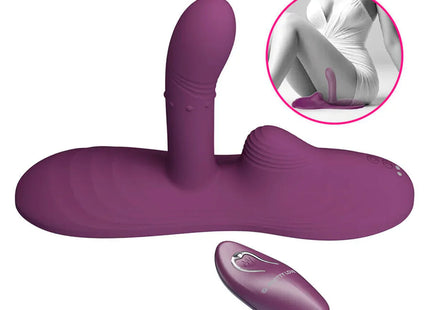 PRETTY LOVE - LUKA SITZVIBRATOR MIT WÄRMEEFFEKT UND FERNBEDIENUNG
