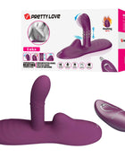 PRETTY LOVE - LUKA SITZVIBRATOR MIT WÄRMEEFFEKT UND FERNBEDIENUNG