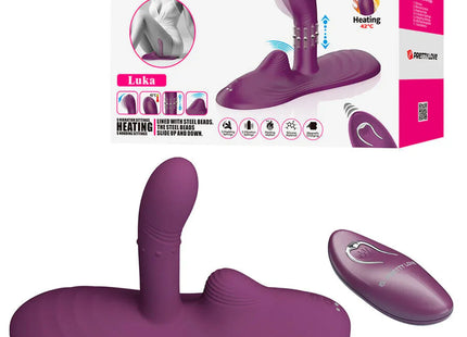 PRETTY LOVE - LUKA SITZVIBRATOR MIT WÄRMEEFFEKT UND FERNBEDIENUNG
