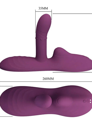 PRETTY LOVE - LUKA SITZVIBRATOR MIT WÄRMEEFFEKT UND FERNBEDIENUNG