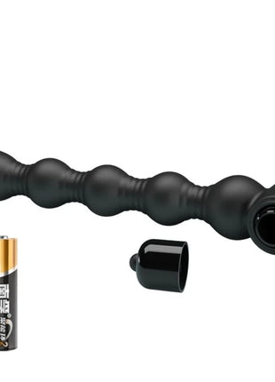 PRETTY LOVE - LYNN SILIKON ANAL PLUG 10 VIBRATIONEN SCHWARZ - Analplug