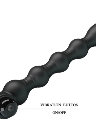 PRETTY LOVE - LYNN SILIKON ANAL PLUG 10 VIBRATIONEN SCHWARZ - Analplug
