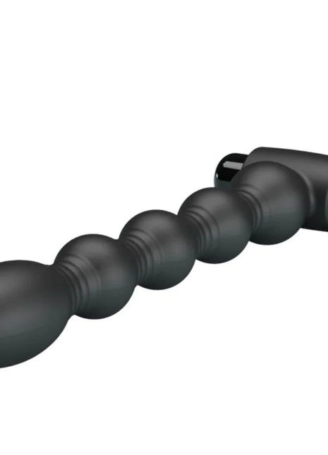 PRETTY LOVE - LYNN SILIKON ANAL PLUG 10 VIBRATIONEN SCHWARZ - Analplug