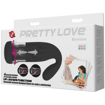 PRETTY LOVE - MNNLICHER BRETONISCHER MULTIFUNKTIONS-MASTURBATOR - Ei-Masturbator