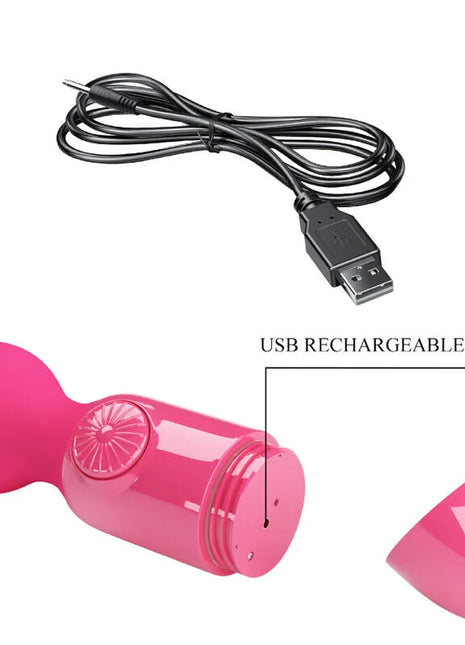PRETTY LOVE - MAGENTA MINI PERSÖNLICHES MASSAGER - Minivibrator