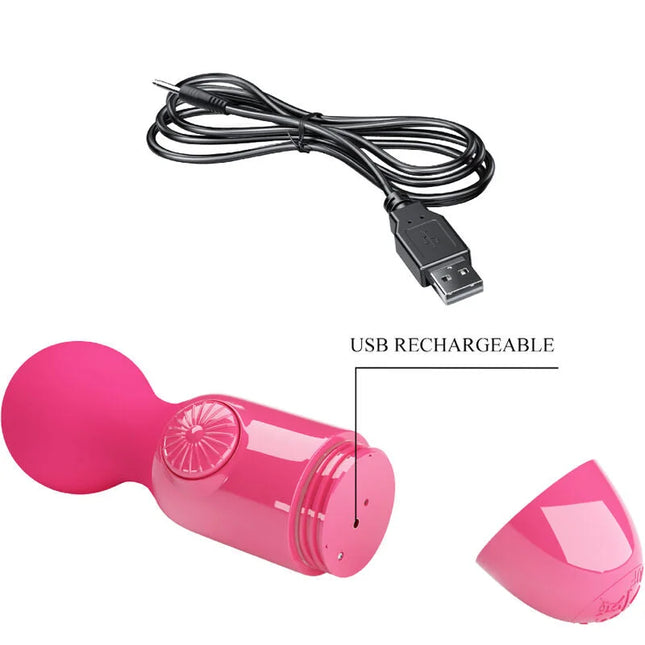 PRETTY LOVE - MAGENTA MINI PERSÖNLICHES MASSAGER - Minivibrator