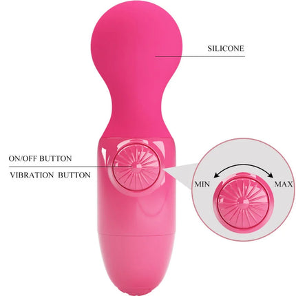 PRETTY LOVE - MAGENTA MINI PERSÖNLICHES MASSAGER - Minivibrator