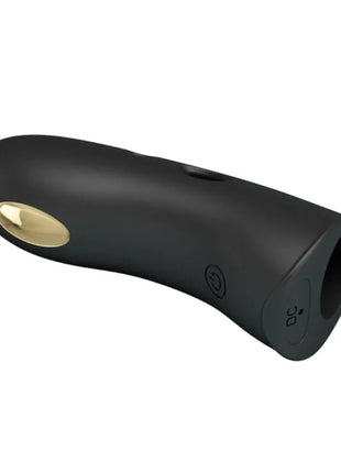 PRETTY LOVE - MARICO SCHWARZE ELEKTROSTIMULATOR-FINGERHÜLLE - Penishülle